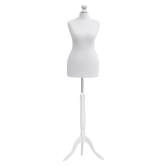 A Female Tailor's Dummy Size S3 12/14 White