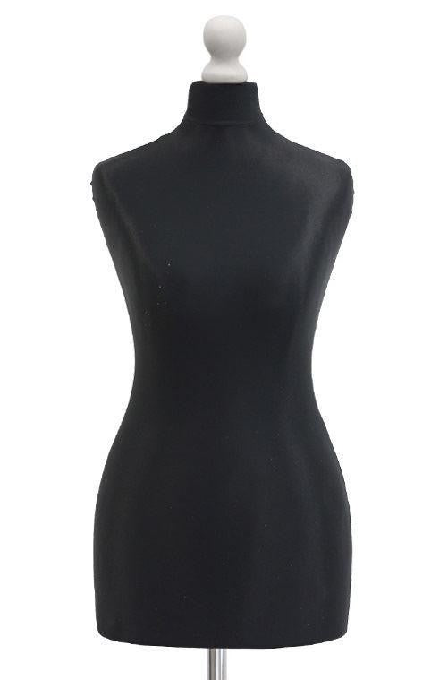 A Female Tailor's Dummy Torso Size S3 12/14 Black