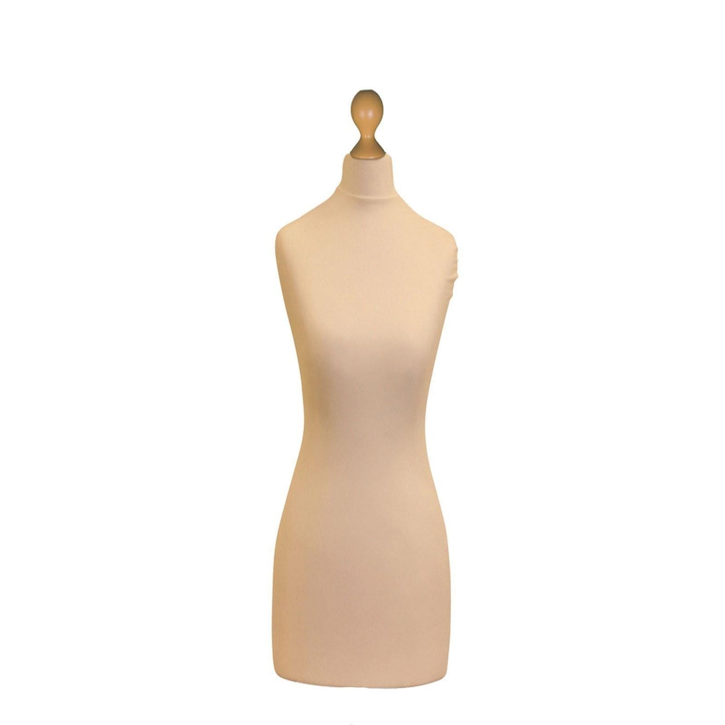 A Female Tailor's Dummy Torso Size S3 12/14 Cream