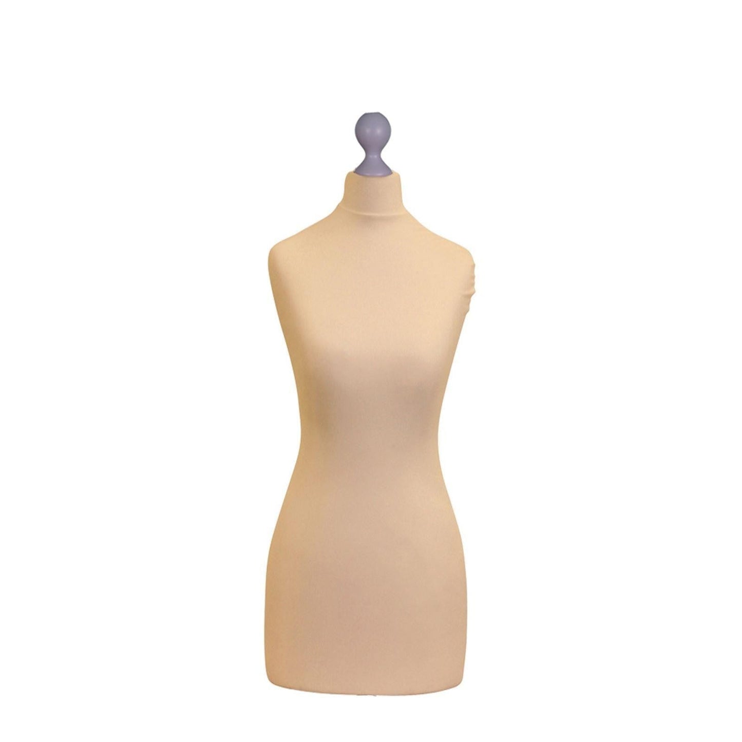 A Female Tailor's Dummy Torso Size S3 12/14 Cream